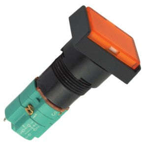 Push Button Ill Or Mom 2x Nonc Ret B18495 Bb Orange