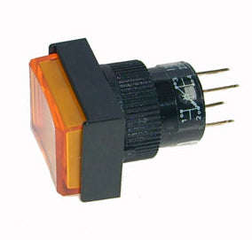 Push Switch N.O 15mm Mom Il Or B18571 D Or Cov B189