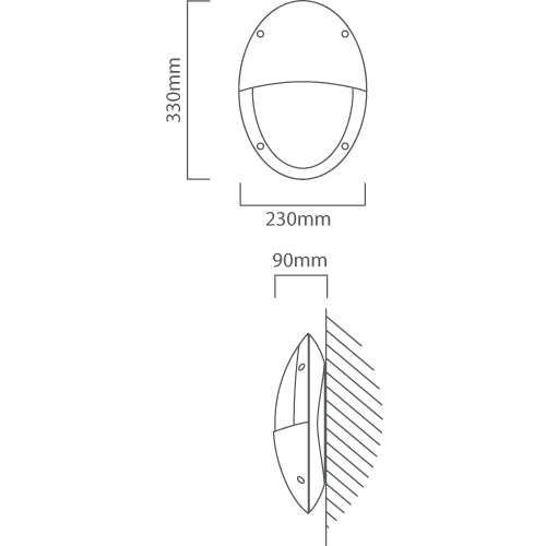 Fumagalli Maddi Ve Bulkhead Black 1x Cfl23w