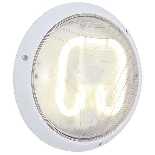 Euro Bulkhead 270mm White 1x2 D 16w