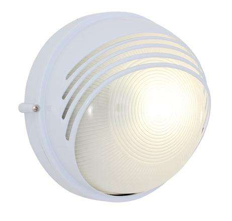 ***Moon Round Large Bulkhead 240mm White 1x100w