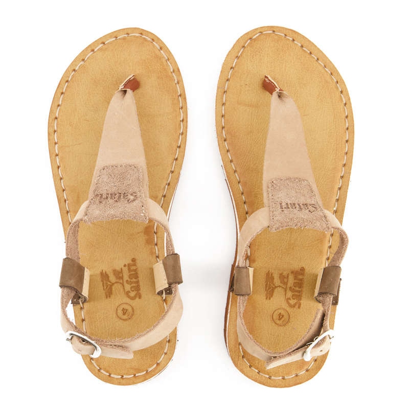 Bata Safari Quest Ladies Sand/Brown Size 3