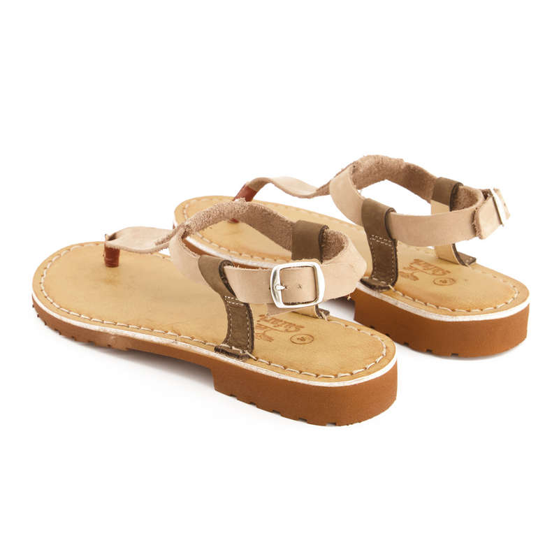 Bata Safari Quest Ladies Sand/Brown Size 3