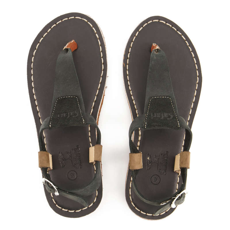 Bata Safari Quest Ladies Black/Brown Size 4