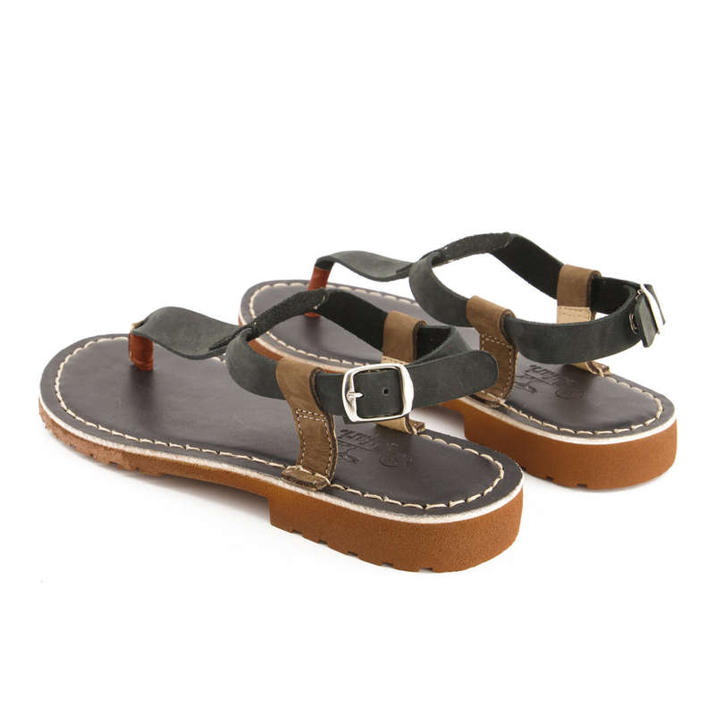 Bata Safari Quest Ladies Black/Brown Size 4