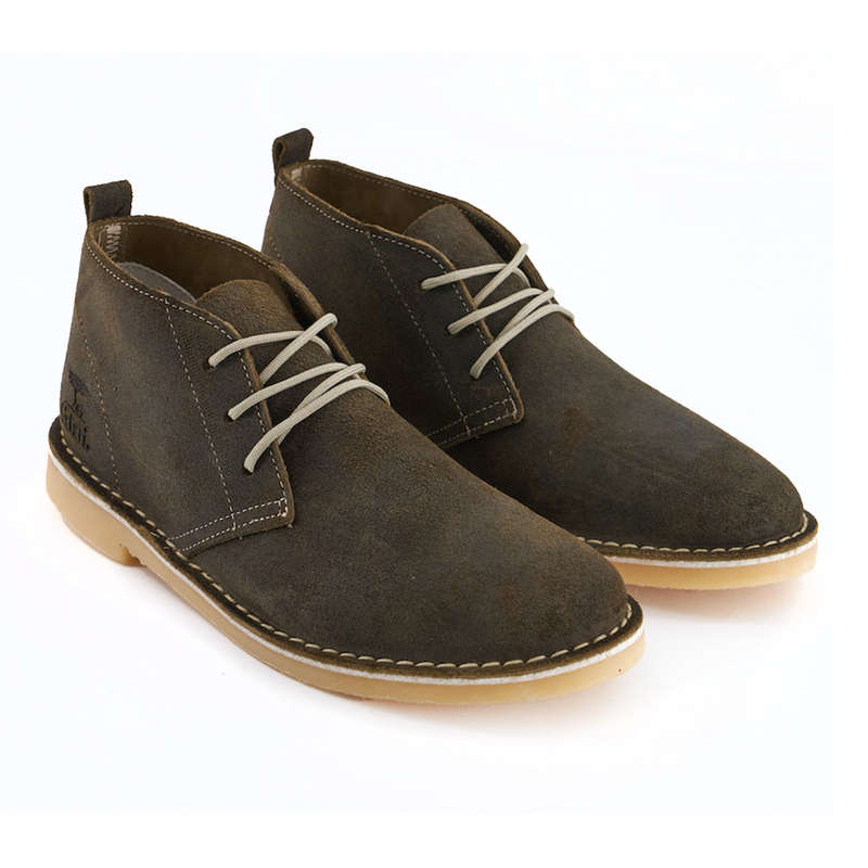 Bata Safari Expedition Waxy Olive Men Size 8
