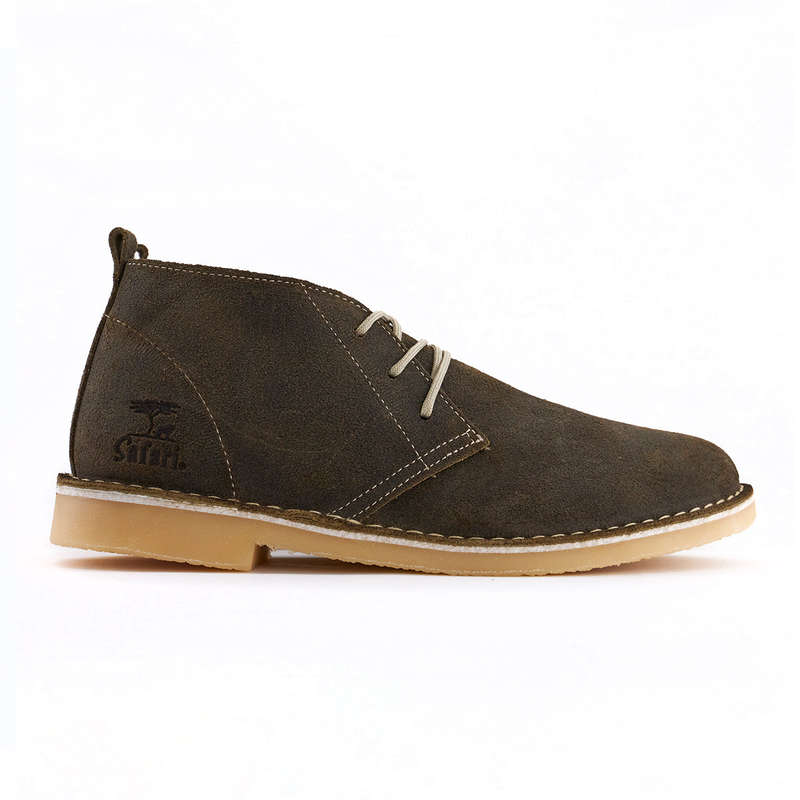 Bata Safari Expedition Waxy Olive Men Size 8