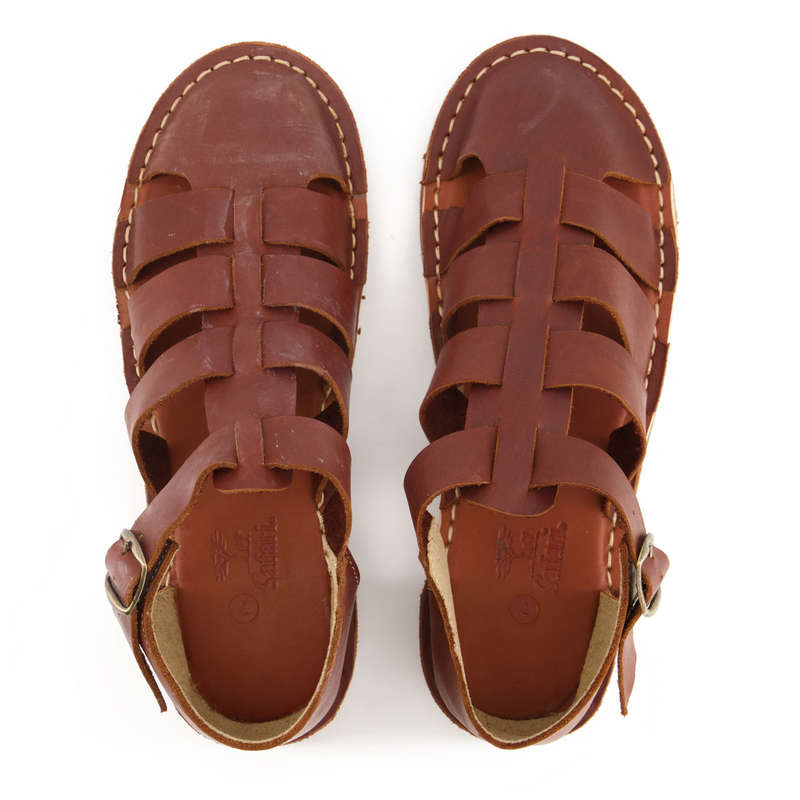 Bata Safari Men Sandal Close Toe Crazy H Size 7