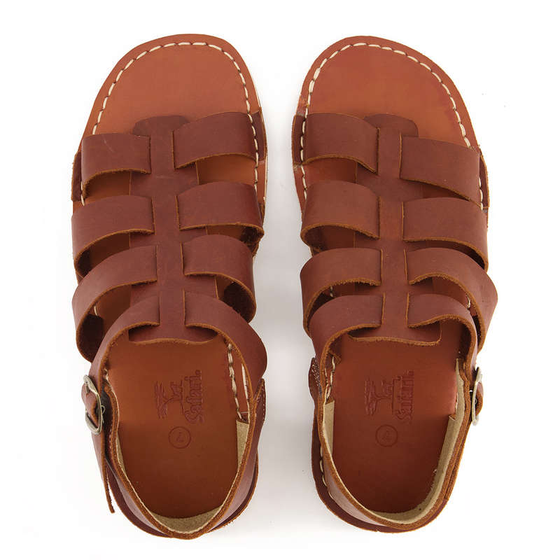 Bata Safari Men Sandal Open Toe Crazy H Size 12