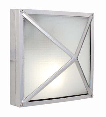 ***Crossbar Medium Bulkhead 260mm Silver 1x100w