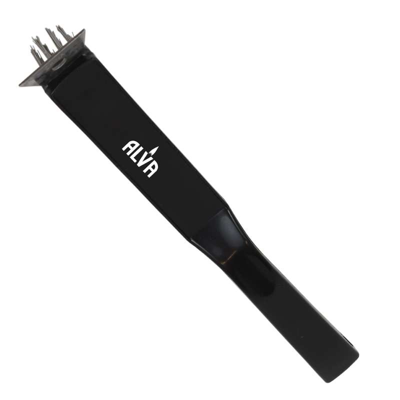 Grill Brush With Stainless Steel Bristle And Scraper
