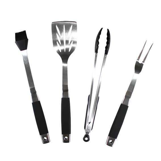 5 Pc Bbq / Braai Roll Up Tool Set
