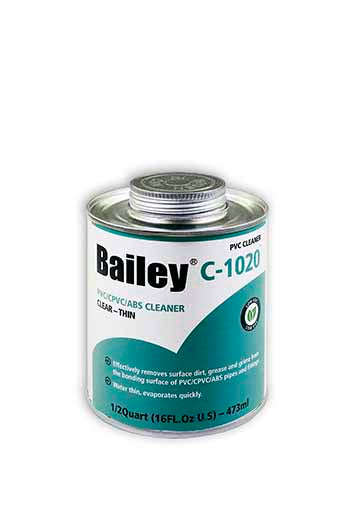 Pvc Weld Cleaner 473 Ml Bailey