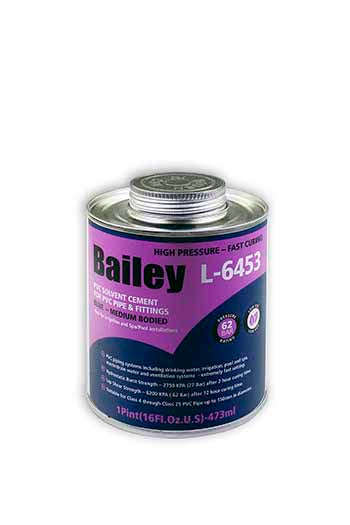 Pvc Weld Fast Set 473 Ml+Brush Bailey