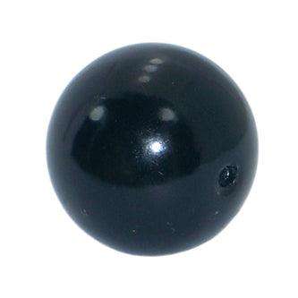 Black Plastic Roller Ball D=30, 4mm Hole 170171