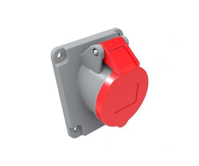 Angled Pm Socket 45 16 A 4 P Ip44 (314) Bc1 1504 2420