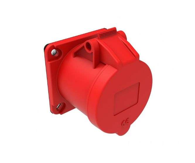 Straight P/M Socket 32 A 4 P Ip44 Bc1 3504 2413