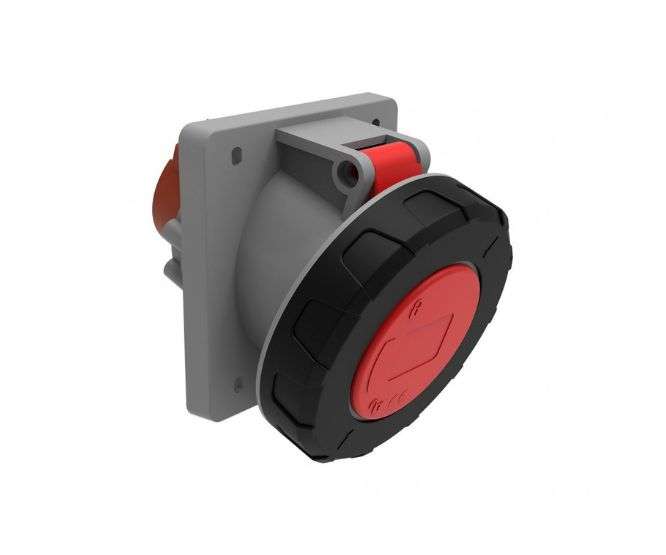 Angle P/Mount Socket 63 A 5 P Ip67 Bc1 4505 7420