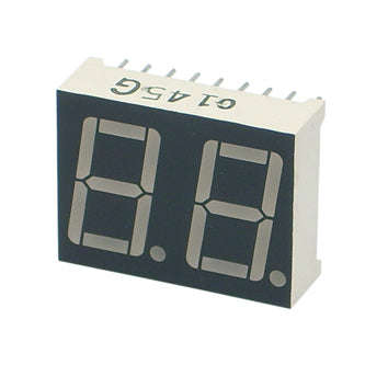 Dual 7 Segment Led Display C.A. Red 14.2mm Bd A515 Rd
