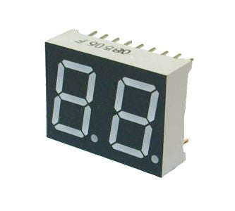 Dual Led Display 7 Seg Cc Red 14mm Cd 5623 As