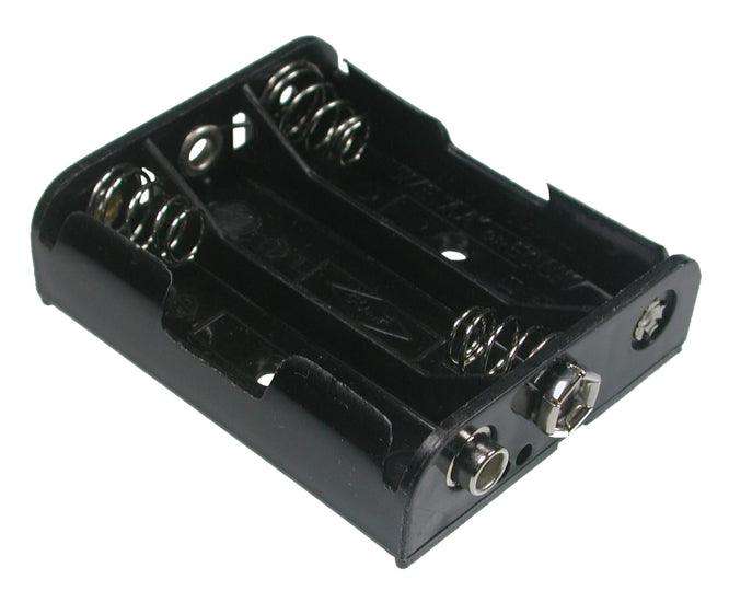 Battery Holder 3x Aa Iii Black Need Snap Bh331 4 B6