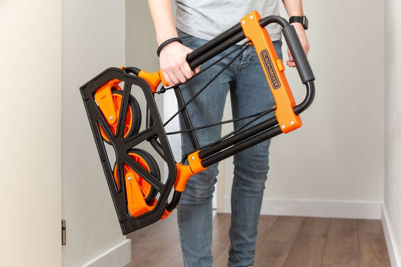Folding Hand Truck Capacity 90 Kg Steel & Plastic H202