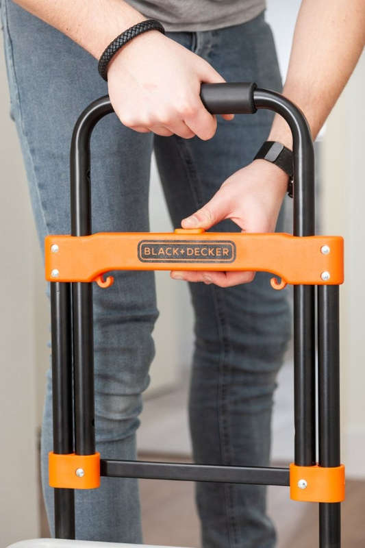Folding Hand Truck Capacity 90 Kg Steel & Plastic H202