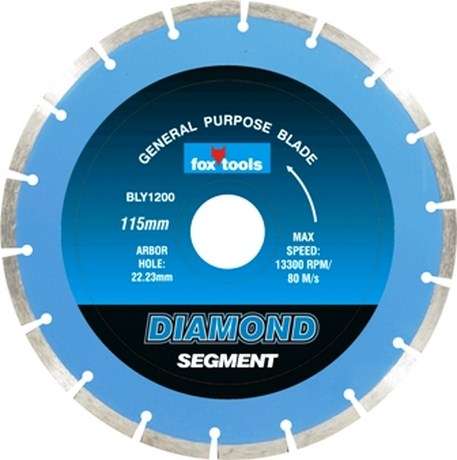 Diamond Disc Fox Seg 115 Mm Concrete Pro