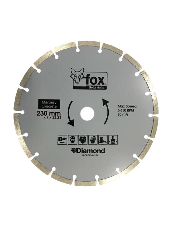 Diamond Disc Fox Seg 230 Mm Concretepro