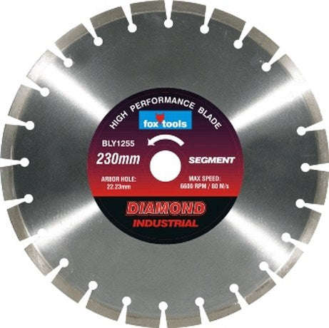 Diamond Disc Fox Seg 230 Mm A Gradexxx