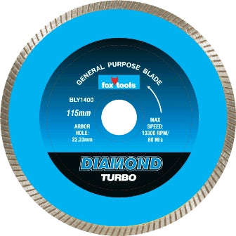 Diamond Disc Fox Turbo 115 Mm Marble Pro