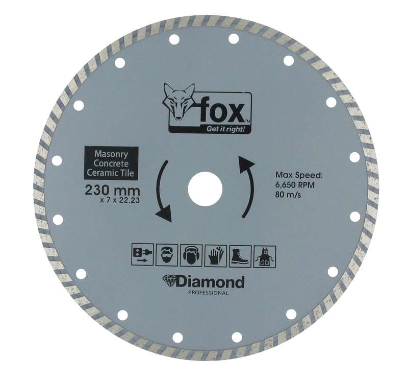 Diamond Disc Fox Turbo 230 Mm Marble Pro