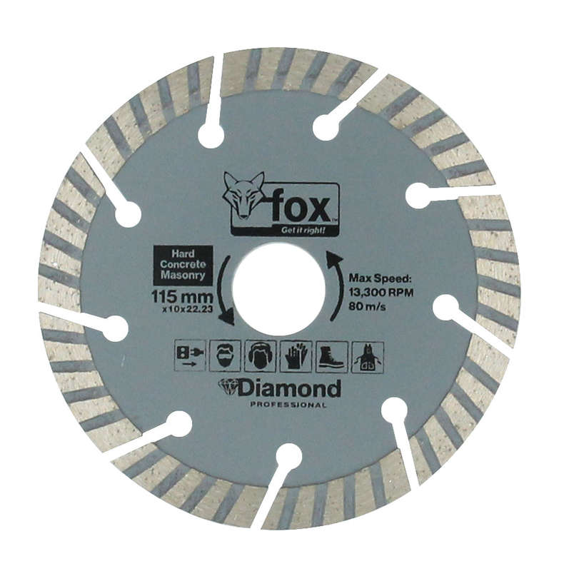 Diamond Disc Fox Curved 115 Mm Masonrypro