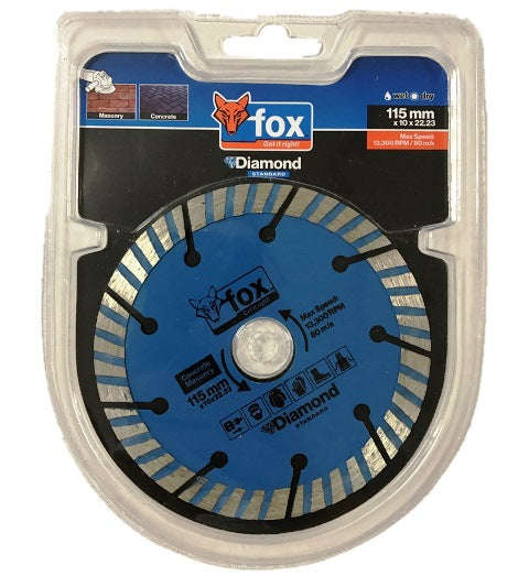 Diamond Disc Fox Curved 115 Mm Masstdxxx