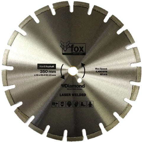 Diamond Disc Fox Seg 350 Mm Asphaltproxxx