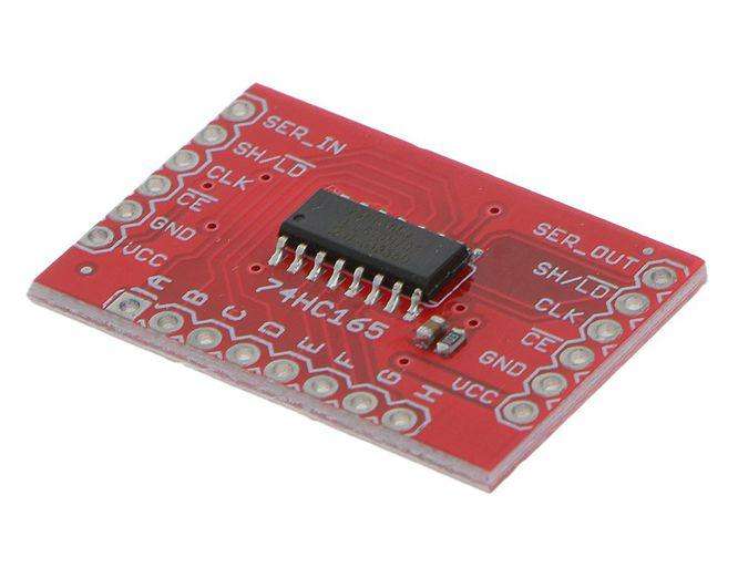 Shift Register 74 Hc165 Breakout Board Bob Sr74 Hc165