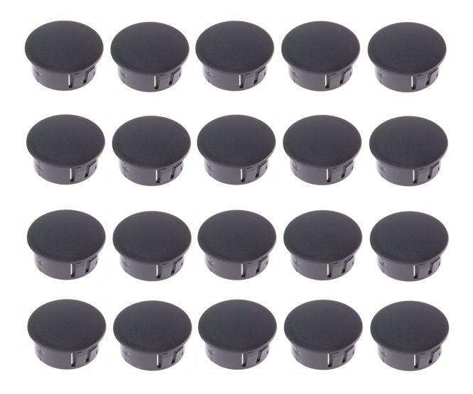 Blanking Plug 25mm Black 200 P/Bag M25 Bk