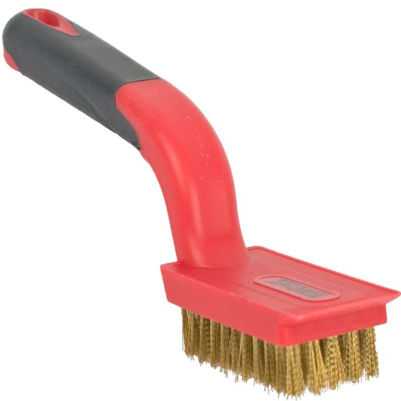 Soft Grip Wide Brass Stripper Brush 5 X 11 Row Tcw