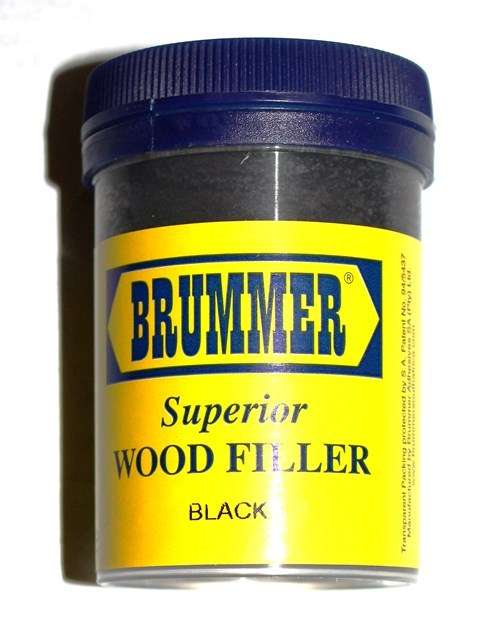 Woodfiller Brummer 250 Gr Black