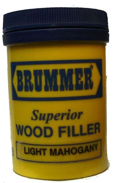 Woodfiller Brummer 250 Gr L/Mahogany