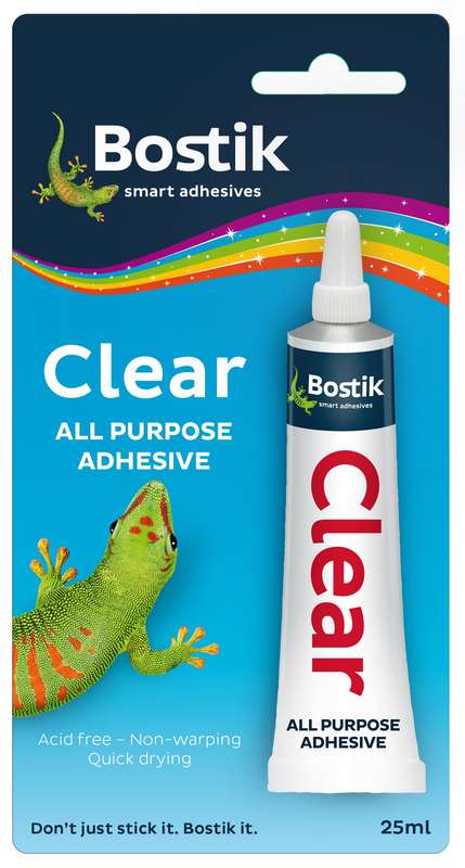 Bostik Adhesive Clear 25 Ml Blister