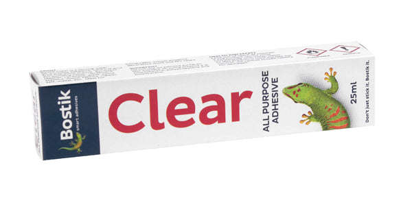 Bostik Adhesive Clear 25 Ml Box