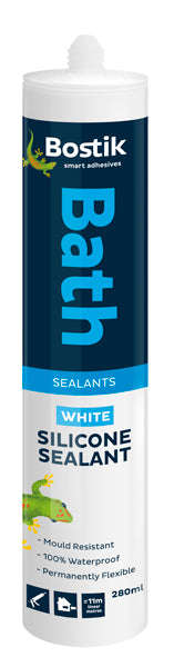 Bostik Sealant Bath 280 Ml White