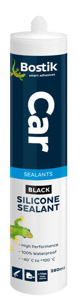 Bostik Silicone Car 280 Ml Black