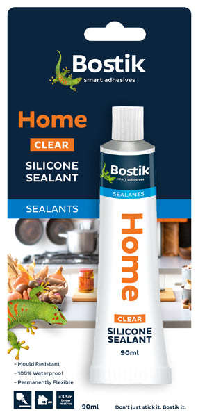 Bostik Silicone Home 90 Ml Clear