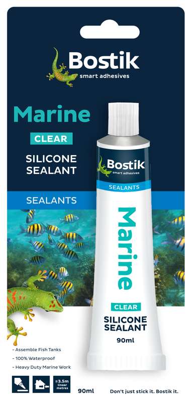 Bostik Silicone Marine 90 Ml Clear