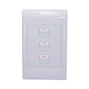 Switch Mains Light 3 W 2x4 Hor 1020/Bti