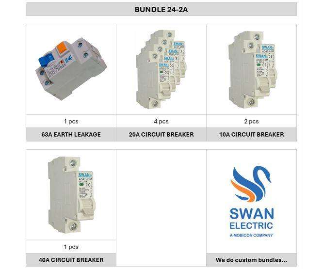 Electrical Products Bundle / Combo (8pcs) Bundle 24 2 A