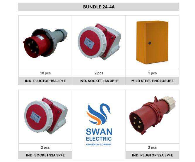 Electrical Products Bundle / Combo (16pcs) Bundle 24 4 A