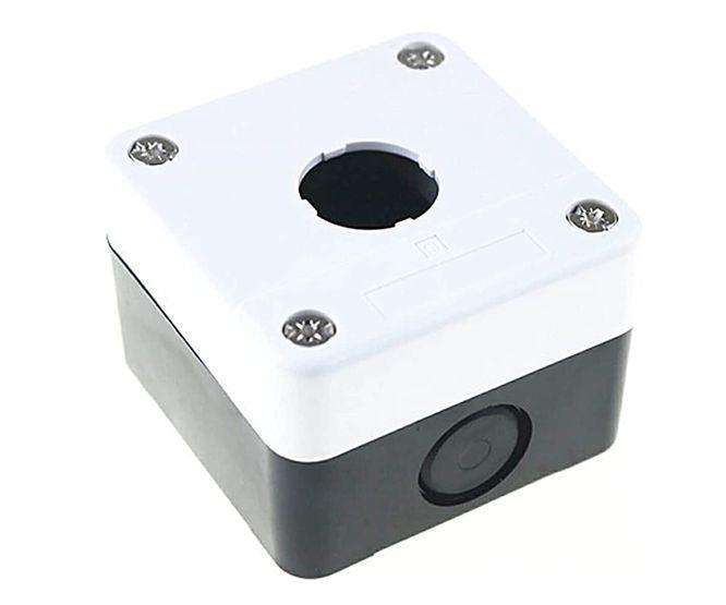 Push Button Enclosure Pvc Grey 1 Hole Ip65 Pb Bx1 22